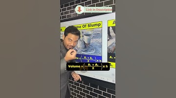 ✅How To Calculate Concrete Volume Of Slump Cone #viral #viiralshots
