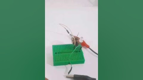 Touch Sensor Using BC547 Transistor Project || #shorts