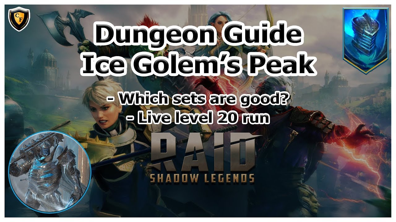 Raid Shadow Legends Dungeon Guide Ice Golem S Peak Youtube