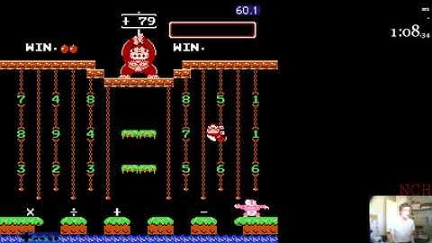 Donkey Kong Jr. Math - Calculate A [1:45.470]