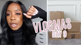 VLOGMAS DAY 9 | IT'S MY BIRTHDAY BUT I'M IN A GIVING MOOD + GRWM FOR DATE NIGHT | Andrea Renee