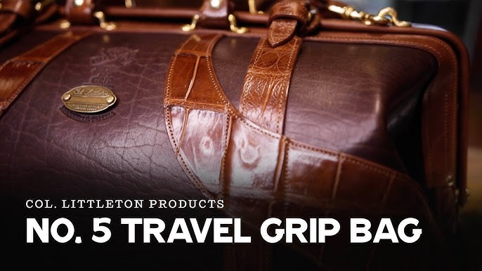 Leather Travel Grip Bag No. 5, Best & USA Made