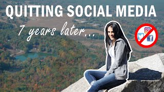 7 YEARS WITHOUT SOCIAL MEDIA | How deleting social media changed my life