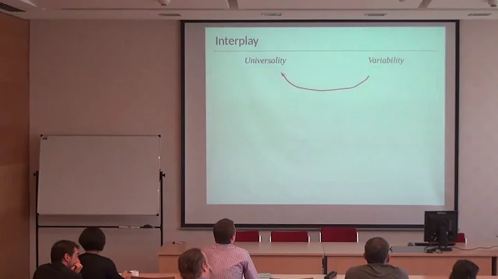 Martin Gerlach - From Universality to Variability ...