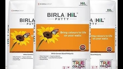 BIRLA HIL PUTTY MIXING METHOD