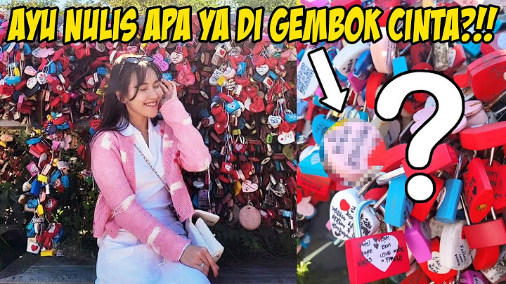 GEMBOK CINTA AYU TING TING UNTUK SIAPA YAH??