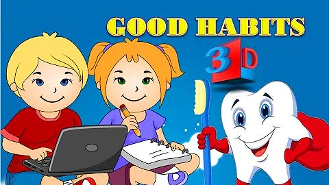 Learn good habits and manners for kids  preschool education good manners rhymes