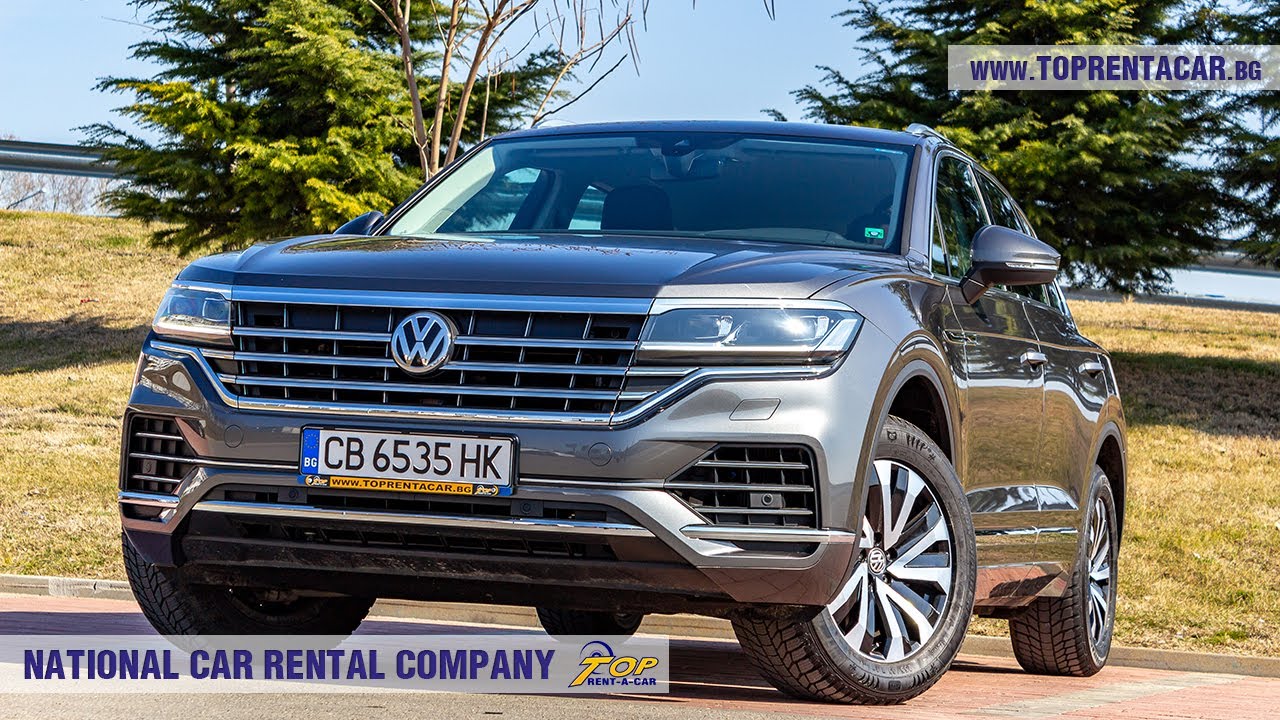 VW Touareg with builtin navigation & automatic