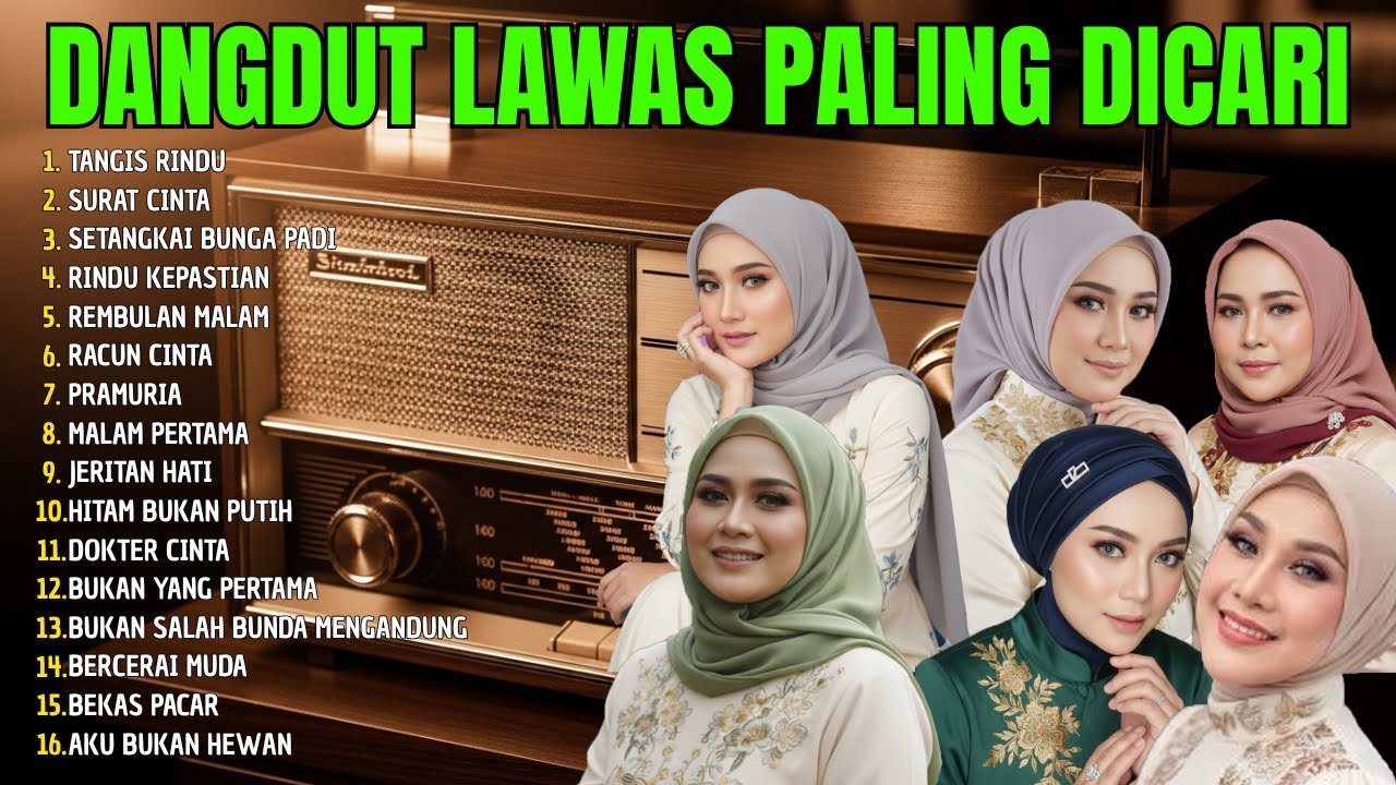 FULL ALBUM LAGU NOSTALGIA - DANGDUT LAWAS 80 90AN PALING DICARI