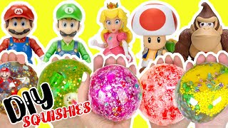 The Super Mario Bros Movie How to Make DIY Squishies with Squishy Maker Compilation!