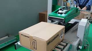 Comarme GEM 320, GEM 350, GEM 360 – Nastratrici semiautomatiche per scatole americane formato fisso