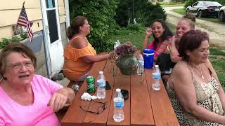 Linda's family reunion after 28 years!