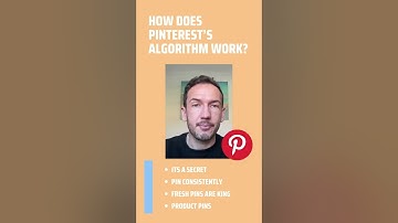 How does Pinterest’s algorithm work? #shorts #pinterestmarketing #pinterest