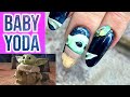 BABY YODA - The Mandalorian Inspired Nail Art