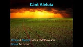 Video thumbnail of "Cânt Aleluia"
