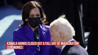 Kamala Harris Delivers First Speech As Madam Vice President
