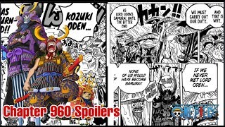 One Piece Chapter 960 Spoilers Release Date Youtube