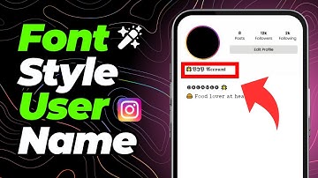 How to Change Font Style in Instagram Username