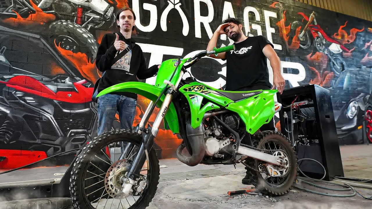 MON PETIT FRÈRE A FLINGUÉ SA 85KX ! ON LUI RÉPARE ! ( + Coulisses du nouveau Garage ) 