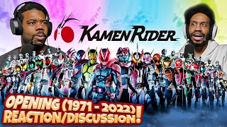Reacting and Discussing Every Kamen Rider Opening (1971-2022)