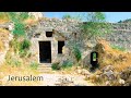 Jerusalem. Walk in HOT Weather in an Abandoned Village. National Nature Reserve - Lifta