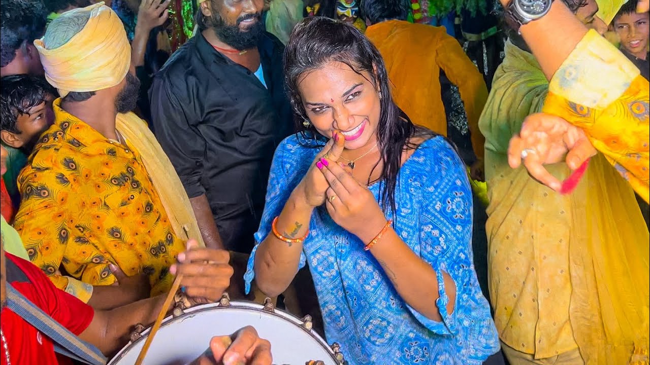 Pavani Bujji Superb Dance Jagadgiri Gutta Bonalu 2023 Pavani Bujji