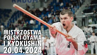 Otwarte Mistrzostwa Polski Oyama i Kyokushin - Radom - 20.04.2024
