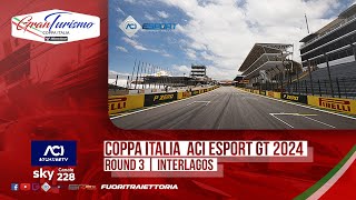 Coppa Italia Gran Turismo 2024 iRacing | Round 3 | Interlagos