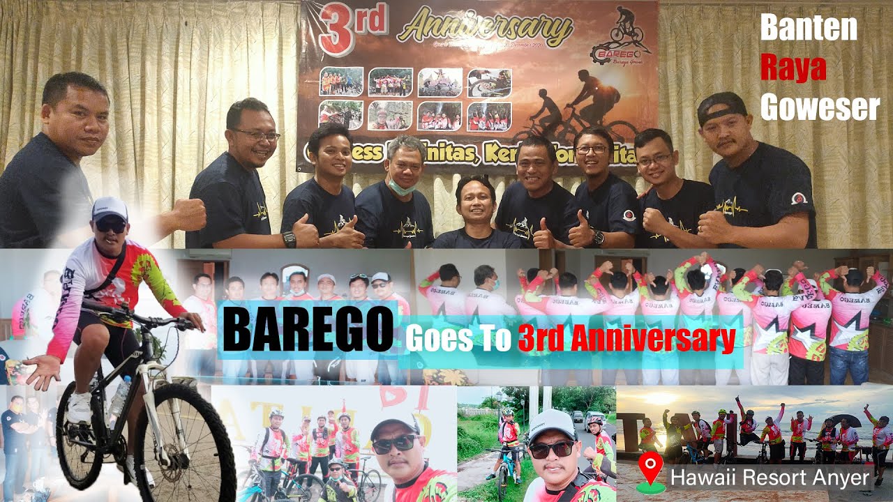 BAREGO Goes To 3rd Aniversary