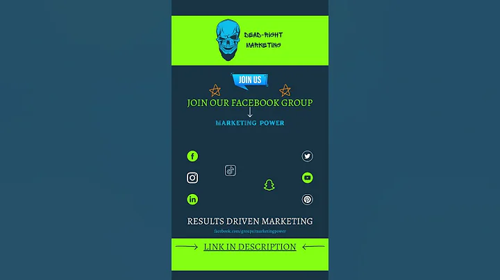 Join Dead-Right Marketing Facebook Group