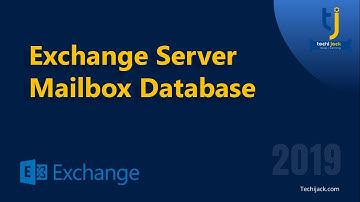 Exchange Server Mailbox Database
