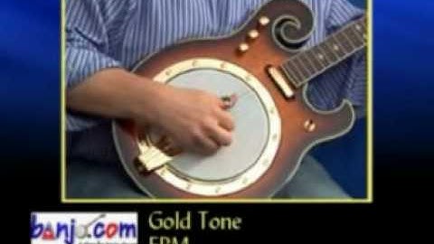 Banjo.com video: demo of a new Gold Tone EMB Banjo