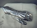 Как сделать готические  рукавицы / How to make a gothic gauntlets