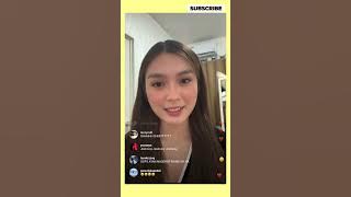 Francine Diaz IG live to clarify the issue between Seth Andrea and herself ♥️