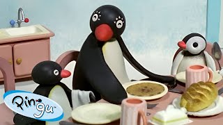 Holiday Eating With Pingu 🐧 | Pingu - Official Channel | Cartoons For Kids