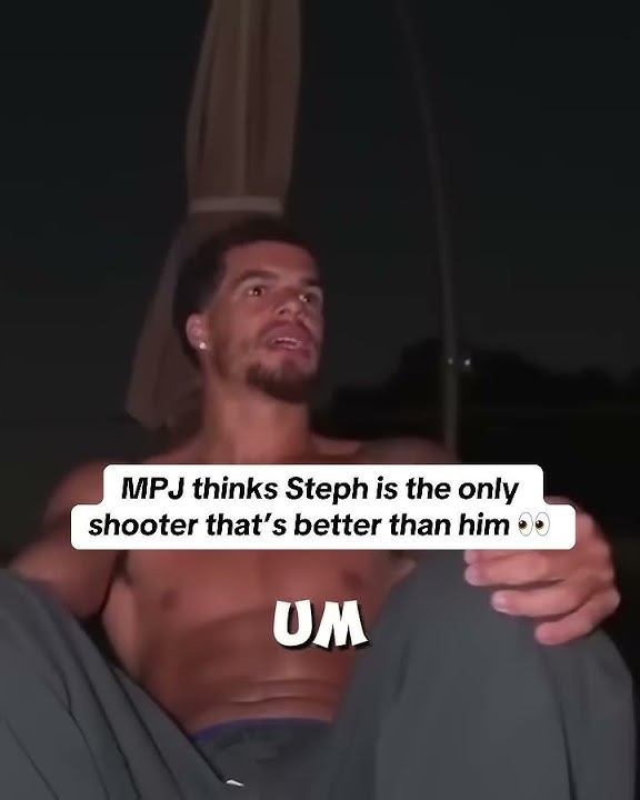 MPJ says Steph Curry is the only shooter better than him 👀 (via Plaqueboymax/YT)