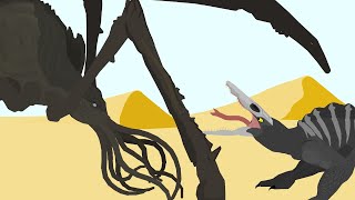 Titanus Scylla vs Giant Skull Crawler  |  FIGHT TIL DEATH  |  Pivot Animation