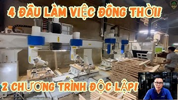 Khám phá CNC 3D 5 trục Woodmaster Pro-Master-T4x4 – Công nghệ đột phá năm 2025