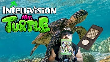INTELLIVISION - Mr. Turtle - Playing a new Game first Time!