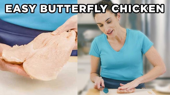 How To Butterfly Chicken Breasts ~ How to Prep Chicken Cutlets~ Noreen's  Kitchen 