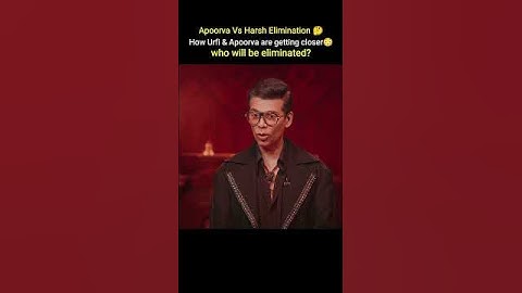 Urfi changed mind? Apoorva vs Harsh 🥹[4K] #TheTraitorsOnPrime #Shorts #Edit #karanjohar #karankundra