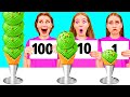 100個重ねフードチャレンジ | 最高の料理ハック PaRaRa Challenge