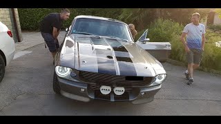 Mustang Shelby GT 500 replica.....acceleration