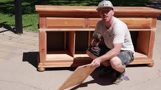 Turning a Dresser into a Wine Cabinet | Furniture Makeover | Do It Yourself