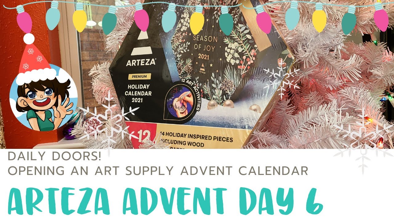 arteza-art-supply-advent-calendar-day-6-youtube