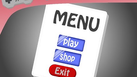 Gamemaker Tutorial ~ Making Menu