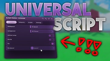 📚 THE BEST UNIVERSAL SCRIPT FOR ROBLOX! (Localplayer, Server, Scripts) | ScriptZ Roblox