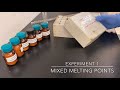 Exp 1 Mixed Melting Points
