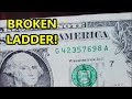 BROKEN LADDER $1 Note Found! Bill Search for RARE Currency