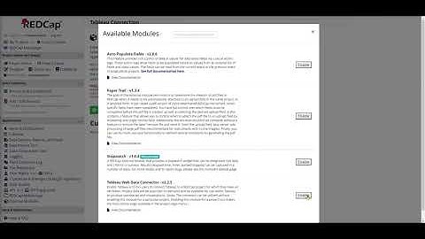 REDCap Tutorial - Connecting to Tableau